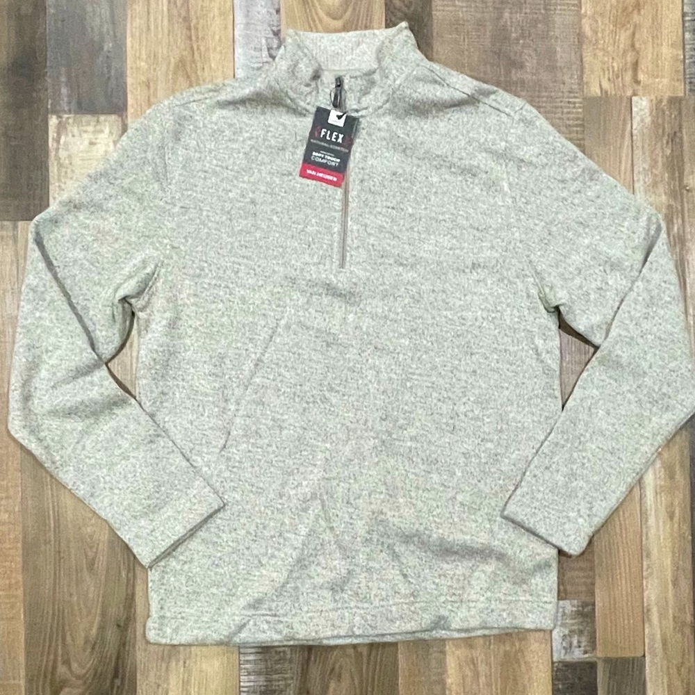Van Heusen Pullover Sweater Flex Fleece NWT